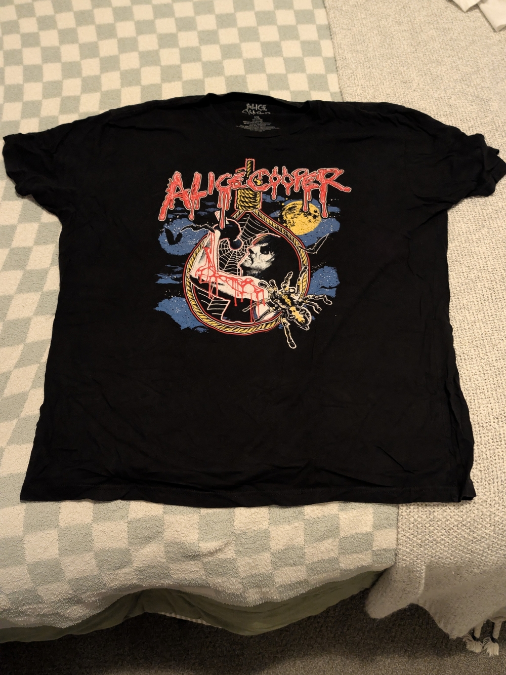 Vintage Alice Cooper Concert Tee - Black